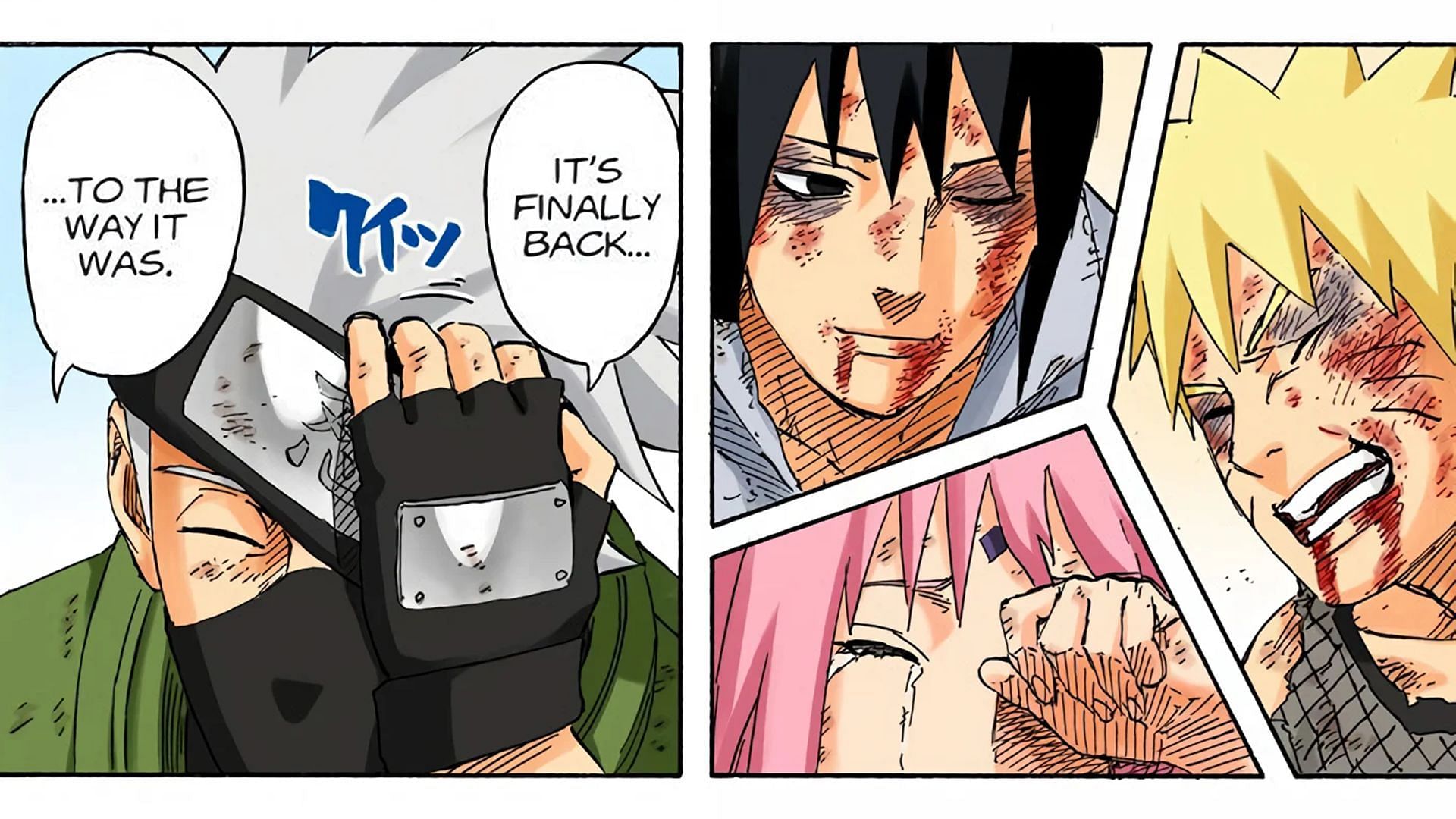 All's well that ends well (Image via Shueisha)